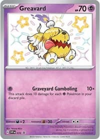 Greavard - 070 - SV: Scarlet & Violet Promo Cards - Pokemon card
