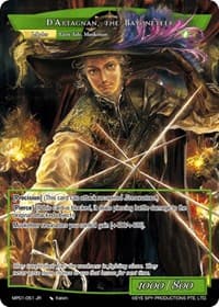 Puss in Boots // D'Artagnan, the Bayoneteer - Masterpiece "Pilgrim-Memories" - Force of Will card