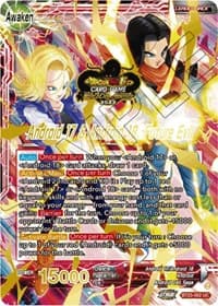 Android 17 & Android 18 // Android 17 & Android 18, Future Evil (2023 Worlds ZENKAI 06 Leader Set) - Tournament Promotion Cards - Dragon Ball Super: Masters card