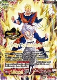 Son Gohan & Trunks // SS Son Gohan & Trunks, Warriors Meeting a Challenge (2023 Worlds ZENKAI 06 Leader Set) - Tournament Promotion Cards - Dragon Ball Super: Masters card