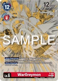 WarGreymon (Digimon Illustration Competition Pack 2023) - Digimon Promotion Cards - Digimon Card Game card