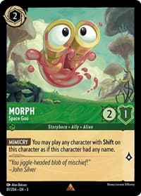 Morph - Space Goo - Into the Inklands - Disney Lorcana card