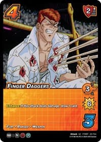 Finger Daggers - Yu Yu Hakusho: Dark Tournament - UniVersus card
