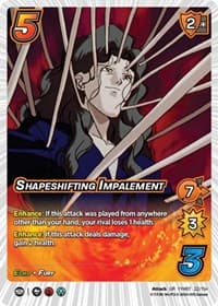 Shapeshifting Impalement - Yu Yu Hakusho: Dark Tournament - UniVersus card