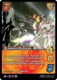 Surprise Daggers - Yu Yu Hakusho: Dark Tournament - UniVersus card