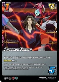 Arrogant Fighter - Yu Yu Hakusho: Dark Tournament - UniVersus card