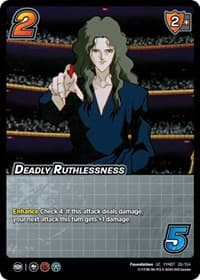 Deadly Ruthlessness - Yu Yu Hakusho: Dark Tournament - UniVersus card