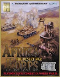 Panzer Grenadier: Afrika Korps Board Game - Avalanche Press LTD - Boardgames card