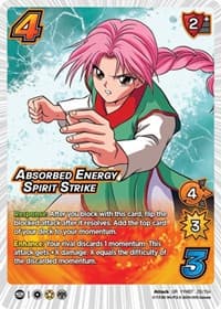 Absorbed Energy Spirit Strike - Yu Yu Hakusho: Dark Tournament - UniVersus card