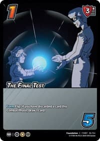 The Final Test - Yu Yu Hakusho: Dark Tournament - UniVersus card