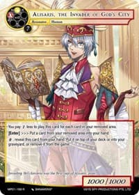 Alisaris, the Invader of God's City - Masterpiece "Pilgrim-Memories" - Force of Will card