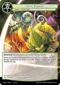 Fifth Element - Masterpiece "Pilgrim-Memories" - Force of Will card