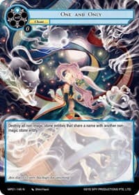 One and Only - Masterpiece "Pilgrim-Memories" - Force of Will card