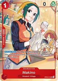Makino (Japanese 1st Anniversary Set) - One Piece Promotion Cards - One Piece Card Game card