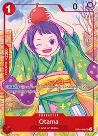 Otama (Japanese 1st Anniversary Set) - One Piece Promotion Cards - One Piece Card Game card