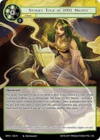 Stories Told in 1001 Nights - Masterpiece "Pilgrim-Memories" - Force of Will card
