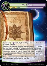 Wa Laylah - Masterpiece "Pilgrim-Memories" - Force of Will card