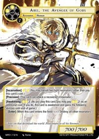 Abel, the Avenger of Gods - Masterpiece "Pilgrim-Memories" - Force of Will card
