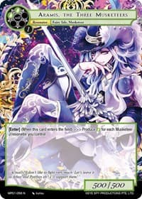 Aramis, the Three Musketeers - Masterpiece "Pilgrim-Memories" - Force of Will card