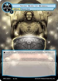 Stone Bowl of Buddha - Masterpiece "Pilgrim-Memories" - Force of Will card