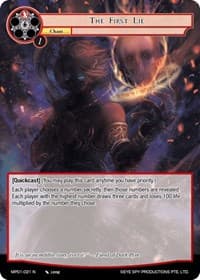 The First Lie - Masterpiece "Pilgrim-Memories" - Force of Will card