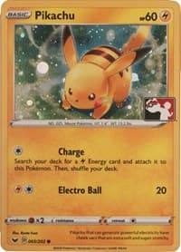 Pikachu - 065/202 (Cosmos Holo) - League & Championship Cards - Pokemon card
