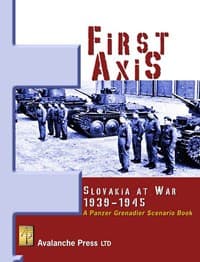 Panzer Grenadier: First Axis Scenario Book - Avalanche Press LTD - Boardgames card
