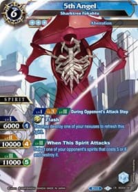5th Angel - Sharktree Fukahtu - Savior of Chaos - Battle Spirits Saga card