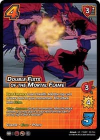 Double Fists of the Mortal Flame - Yu Yu Hakusho: Dark Tournament - UniVersus card