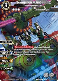 Evangelion Mark.4444C - Sky Emperor Le Ciel - Savior of Chaos - Battle Spirits Saga card
