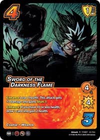 Sword of the Darkness Flame - Yu Yu Hakusho: Dark Tournament - UniVersus card