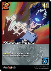 Mastering the Dragon - Yu Yu Hakusho: Dark Tournament - UniVersus card