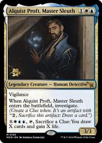 Alquist Proft, Master Sleuth - Prerelease Cards - Magic: The Gathering card