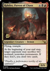 Rakdos, Patron of Chaos - Prerelease Cards - Magic: The Gathering card