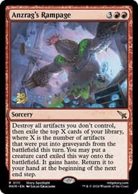 Anzrag's Rampage - Prerelease Cards - Magic: The Gathering card