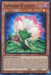 Samsara D Lotus - Phantom Nightmare - YuGiOh card