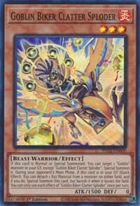 Goblin Biker Clatter Sploder - Phantom Nightmare - YuGiOh card