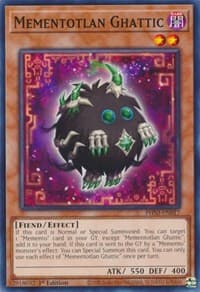 Mementotlan Ghattic - Phantom Nightmare - YuGiOh card