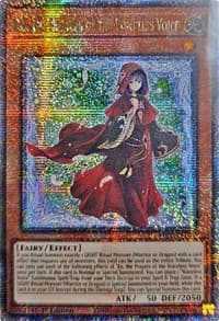 Lo, the Prayers of the Voiceless Voice (Quarter Century Secret Rare) - Phantom Nightmare - YuGiOh card