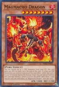 Magmacho Dragon - Phantom Nightmare - YuGiOh card