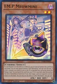 EM:P Meowmine - Phantom Nightmare - YuGiOh card
