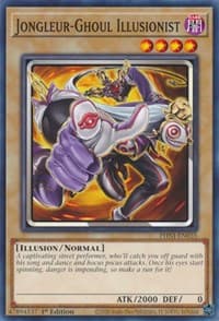 Jongleur-Ghoul Illusionist - Phantom Nightmare - YuGiOh card