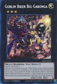 Goblin Biker Big Gabonga - Phantom Nightmare - YuGiOh card