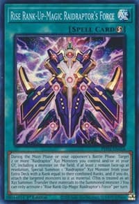 Rise Rank-Up-Magic Raidraptor's Force - Phantom Nightmare - YuGiOh card