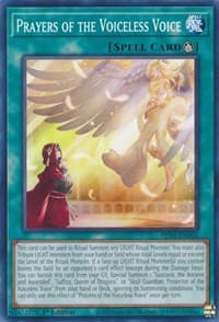 Prayers of the Voiceless Voice - Phantom Nightmare - YuGiOh card