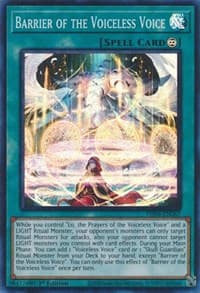 Barrier of the Voiceless Voice - Phantom Nightmare - YuGiOh card