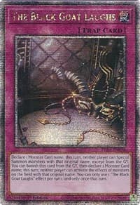 The Black Goat Laughs (Quarter Century Secret Rare) - Phantom Nightmare - YuGiOh card
