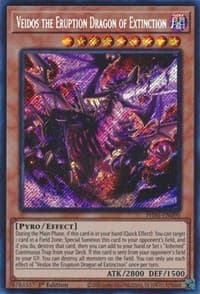 Veidos the Eruption Dragon of Extinction - Phantom Nightmare - YuGiOh card
