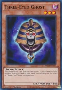 Three-Eyed Ghost - Phantom Nightmare - YuGiOh card