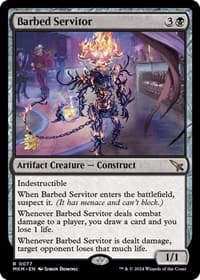 Barbed Servitor - Prerelease Cards - Magic: The Gathering card
